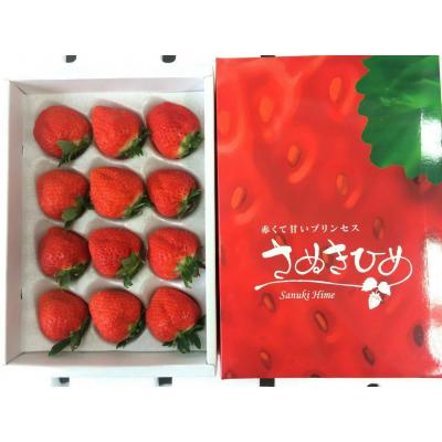 日本香川讚崎姬草莓(約12-15粒隨機出貨)約450g